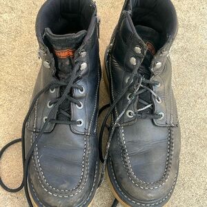 Harley-Davidson Black Leather Boots